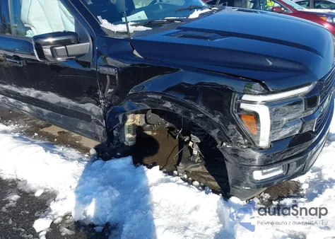 2024 Ford F-150 Platinum from USA, damaged, VIN 1FTFW7L87RFB78047